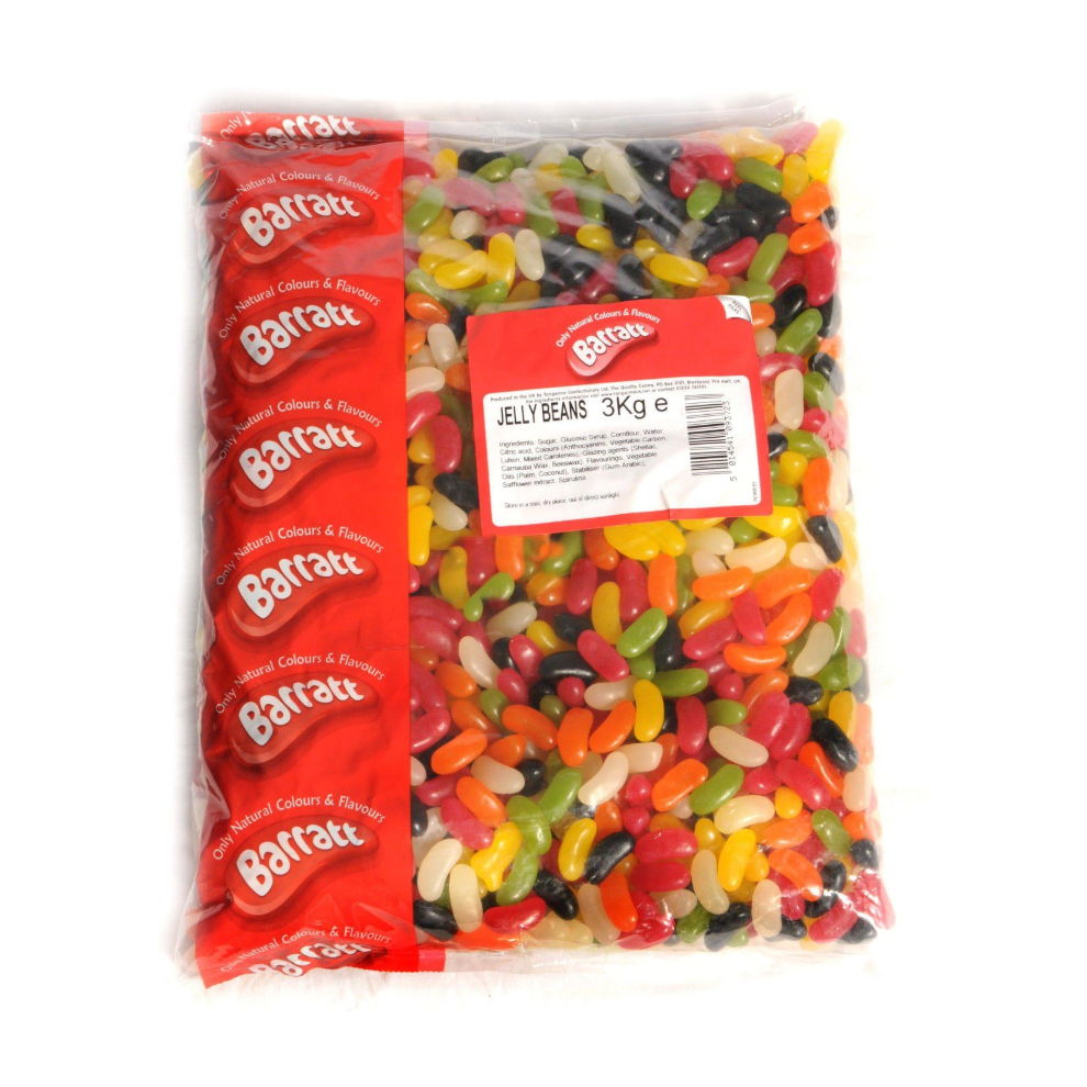 Barratt Jelly Beans (3Kg Bag)