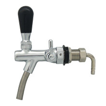 (As show, One size) Beer Adjustable Dispenser Tap Faucet with Flow Control Valve, for Home Brew Draft Beer