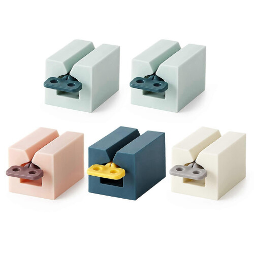 (As show, One size) 5 Pcs Toothpaste Squeezers Rolling Tube Toothpaste Squeezer Plastic Toothpaste Holder