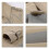 (XL, One size) Mens Double-breasted Solid Lapel Trench Coat#khaki 5