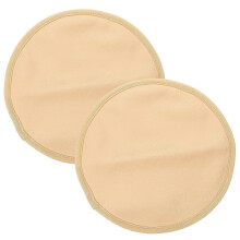 (Khaki, One size) 2Pcs Castor Oil Breast Pad Breast Nursing Castor Oil Pack Comfortable Breast Wrap Essential Oil Breast Pad