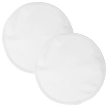 (White, One size) 2Pcs Castor Oil Breast Pad Breast Nursing Castor Oil Pack Comfortable Breast Wrap Essential Oil Breast Pad