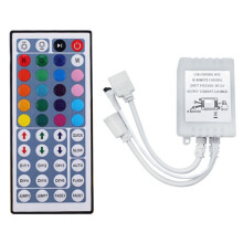 DC12V RGB LED Controller+44 Keys Remote Control Box IR Light Strip Controller για 2835 5050