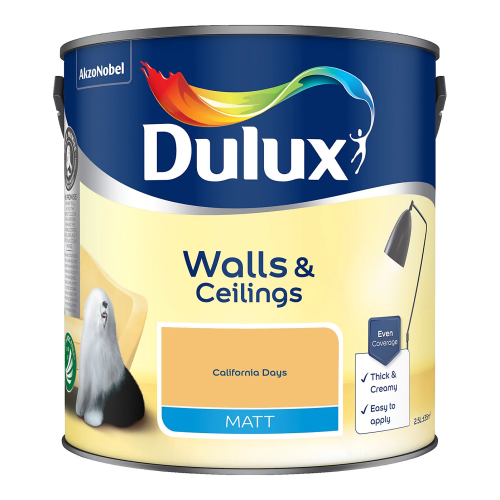 Dulux (California Days) Dulux Matt 2.5L Paint 2