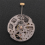 Radiation-Up Pendulum Skeleton Movement Adjustment Radial Pattern Automatic Watch 2001 8