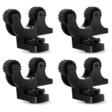 Kajak peddel houder, Track Mount accessoires, Roeiriem houder voor viskajak, Rail 4 Pack