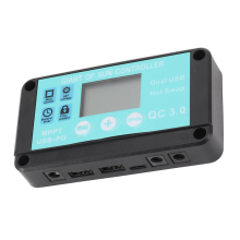 Controlador de carga solar MPPT Prote??o m?ltipla QC3.0 com tela LCD (30A)