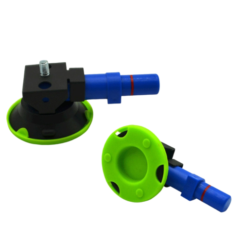 2X 3 Polegadas C?ncavo Ventosa Bomba de M?o de Suc??o de 75mm para Servi?o Pesado com Pino Roscado M6 2