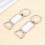 Κενά μπρελόκ Sublimation 10Pcs - Θήκη ή μεταλλικό ανοιχτήρι για μεταφορά θερμότητας, Σετ Α 5