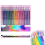 Σετ στυλό Glitter Gel, 18 ΤΕΜ, έγχρωμοι μαρκαδόροι για στυλό για ενήλικες 2