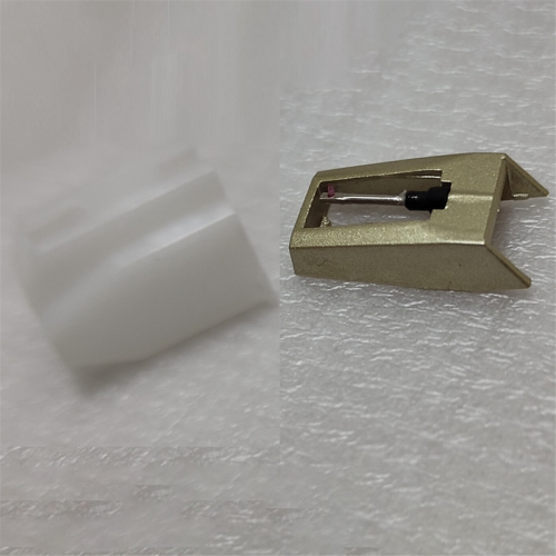 4Pcs Replacement Stylus Vinyl Record Player Needles Diamond Turntable with a Cleaning Brush 2