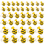 120 τμχ Bumble-Bee Decor, Ρητίνη μελισσών για χειροτεχνίες, Μικρά πλαστικά διακοσμητικά 2