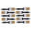 10 Pieces 2 Inch Paint Brush,Flat Brushes Professional Tools with Treated Plastic Handle for DIY 3