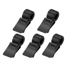 Hard Hat Pencil Clip, Universele Verstelbare Klembordhouder Clip Organizer voor Notebook, Zwart