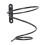3Pack Simple Single Bottle Wall-Mounted Wine Rack, Display Metal Hanging Rack 11