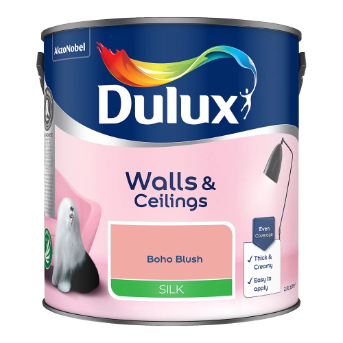 Dulux (Boho Blush) Dulux Silk 2.5L Paint 2