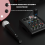 UHF XLR Adapter System Wireless Microphone Transmitter Receiver for Dynamic Guitar Audio Mixer PA 7