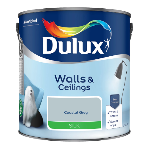Dulux (Coastal Grey) Dulux Silk 2.5L Paint 2