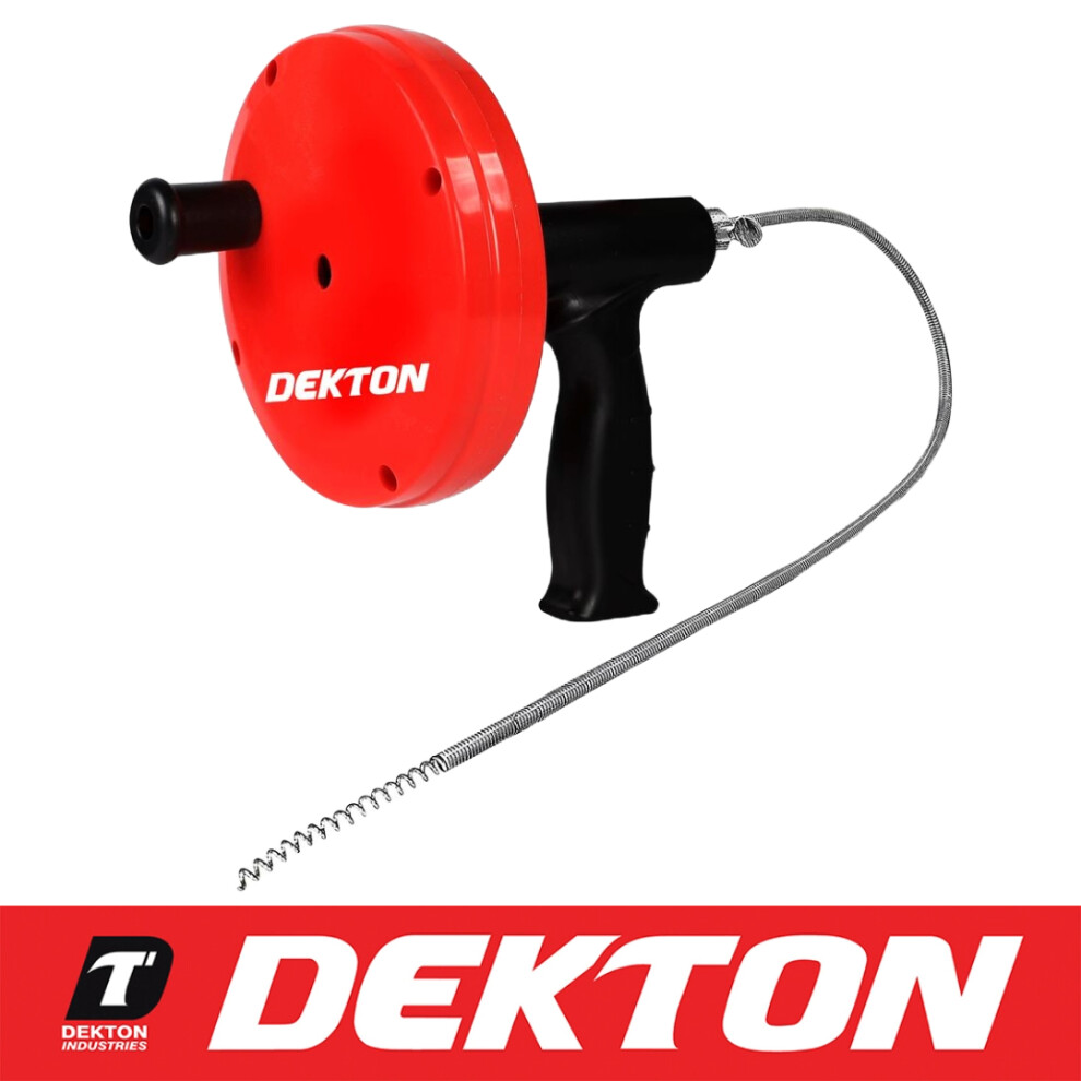 Photos - Other Household Chemicals Dekton Sink & Drain Unblocker Clear Bend Blockage Extendable Flexible 6m X 6mm Vivo-DT30356