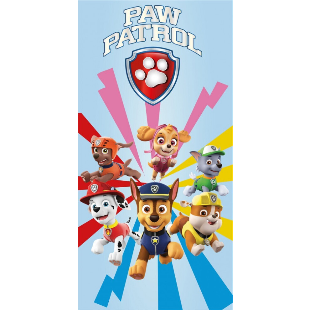 Paw Patrol Bath Beach towel 140 x 70 cm 100% COTTON