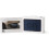 (Gold) Reversible Rechargeable Alarm Clock LCD Display Electroluminescence 7