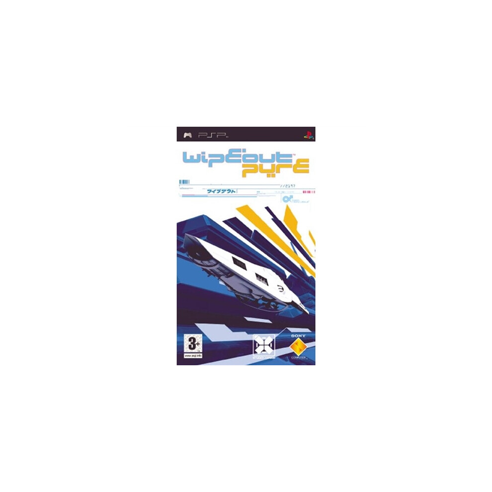 Wipeout Pure Used Psp Game 711719679059
