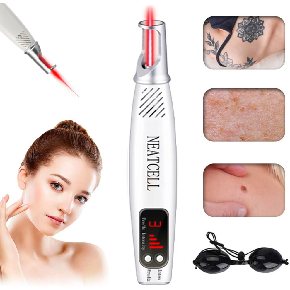 Goplushtoy ( Pen) Neatcell Picosecond Laser Pen Tattoo Scar Machine Red