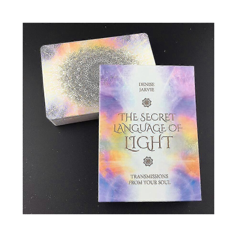 Hiigyl (As Show, One Size) Oracle The Secret Language Of Tarot Oracle Card Board Deck Games Playing Cards For Party Game39pcs Ts38 Light