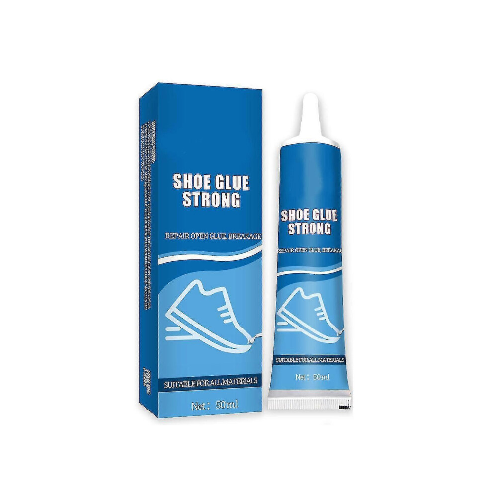 (As Show, One Size) Shoe Glue Shoe-Repairing Adhesive Shoemaker Waterproof Universal Strong Factory Leather Mending 50Ml 5061429092927