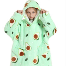 (Cows, One size) 2023 Oversized Hoodie Blanket With Large Pocket Capacity For Home Bedroom Office Outdoor Functional Cotton Padded Clothes