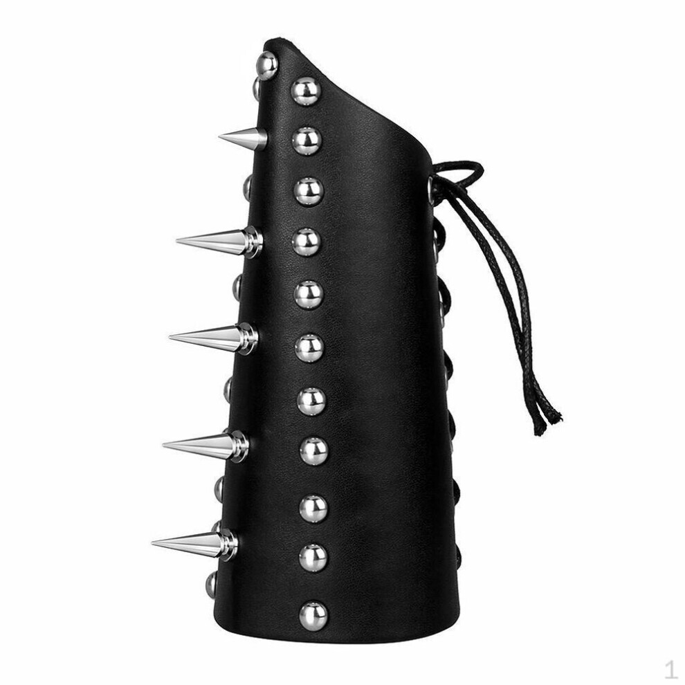 Maxpower Spike Punk Pu Leather Spider Web Arm Bracer Armor Guard Wristband Not,Specified