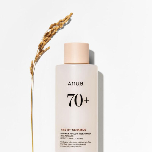 ANUA Rice 70 Glow Milky Toner 1