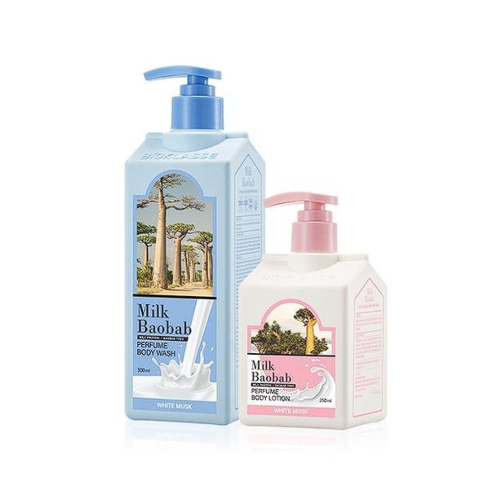 [Milk Baobab] Body Wash White Musk 500ml