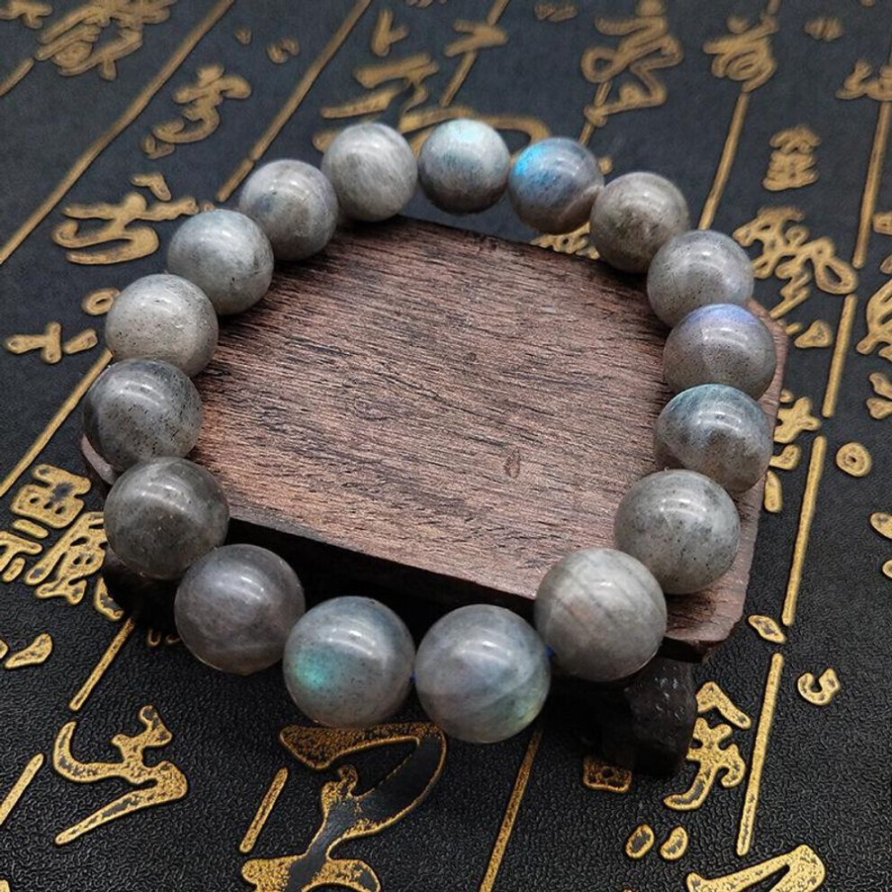 Women And Men Natural Moonstone Bead Bracelet Labradorite Bead Bracelet Diy Handmade Beaded Jewelry