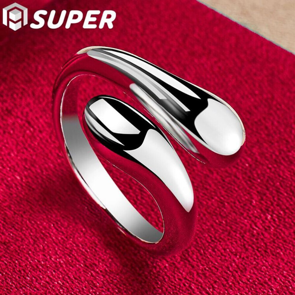 Maxpower 925 Sterling Water Droplets/Raindrops Ring Jewelry Silver