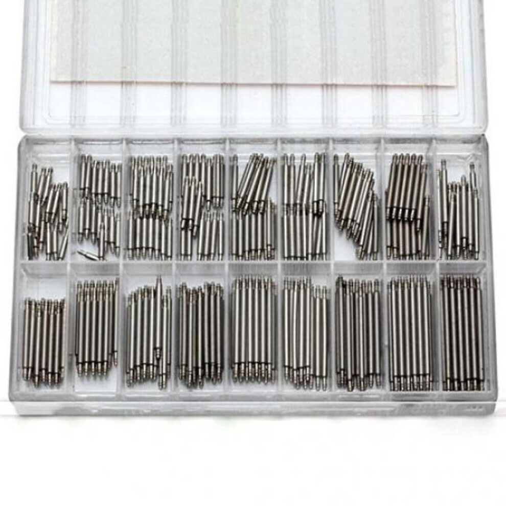 Maxpower 360Pcs 8Mm - 25Mm Stainless Steel Watch Band Spring Bars Strap Link Pins Tool Not,Specified