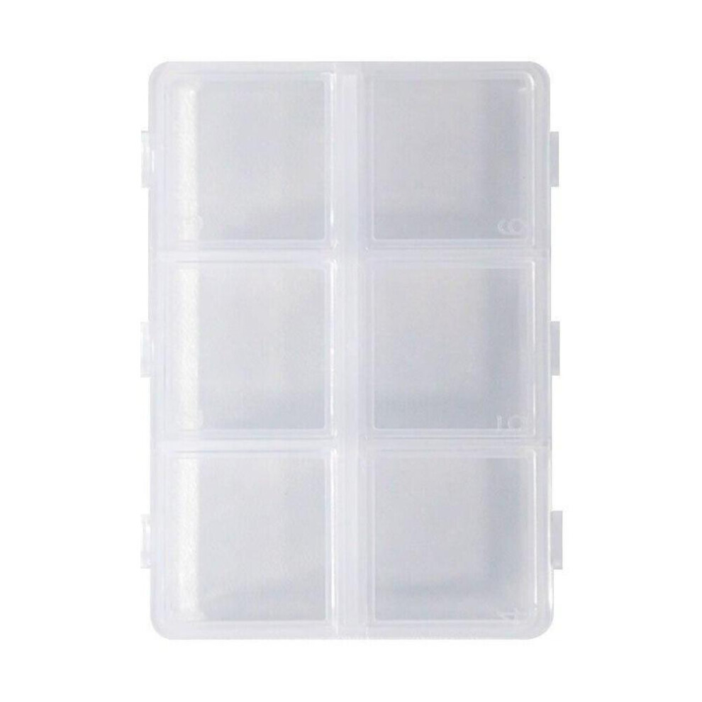 Clear Empty Jewelry Storage Box For Gems Rhinestones