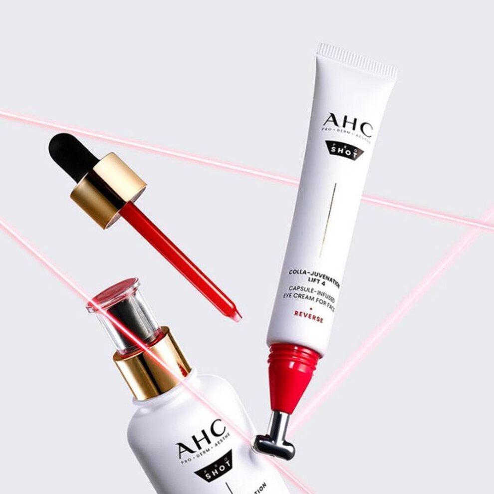 [AHC] Pro Shot Colla-Juvenation Lift 4 Capsule-Infused Eye Cream for Face 30ml