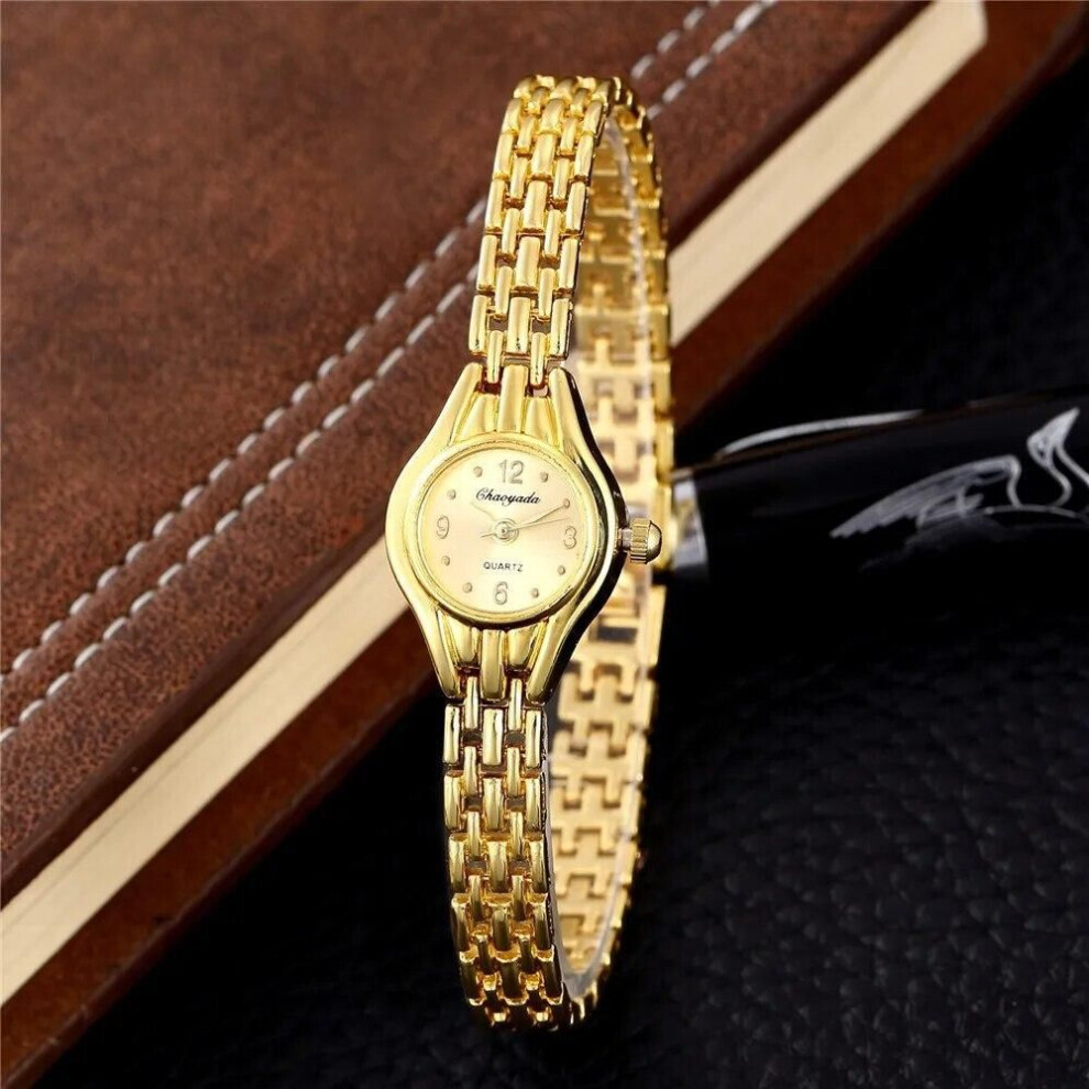 (as the picture) Simple Elegant Small Women&apos;s Watches Luxury Brand Gold Wrist Watches For Women Ladies Quartz Watches For Girls Montre Femme