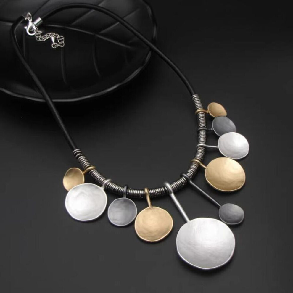 Maxpower (As The Picture) Dimanaf 2023 Four Seasons Pendant Retro Accessory Long Ethnic Style Leaf Simple Accessories Pendant 490 Not,Specified