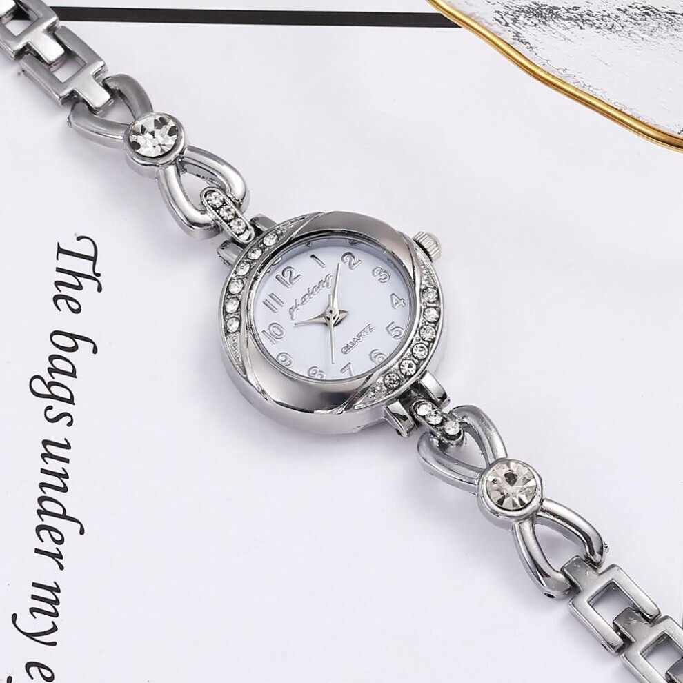 Maxpower (Silver) Hi Fashion Watch Luxury Women Quartz Watch Waterproof Ladies Watch Women Wrist Watches Silver