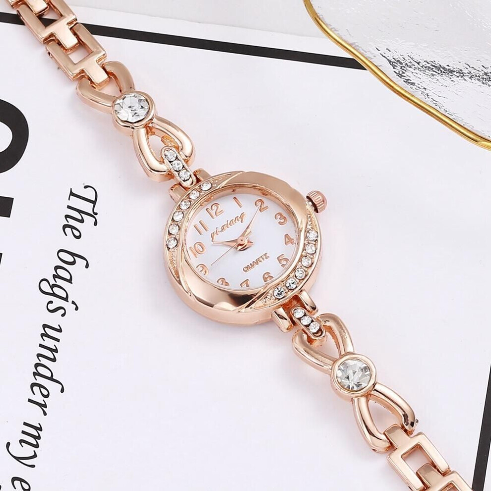Maxpower (Rose ) Hi Fashion Watch Luxury Women Quartz Watch Waterproof Ladies Watch Women Wrist Watches Gold