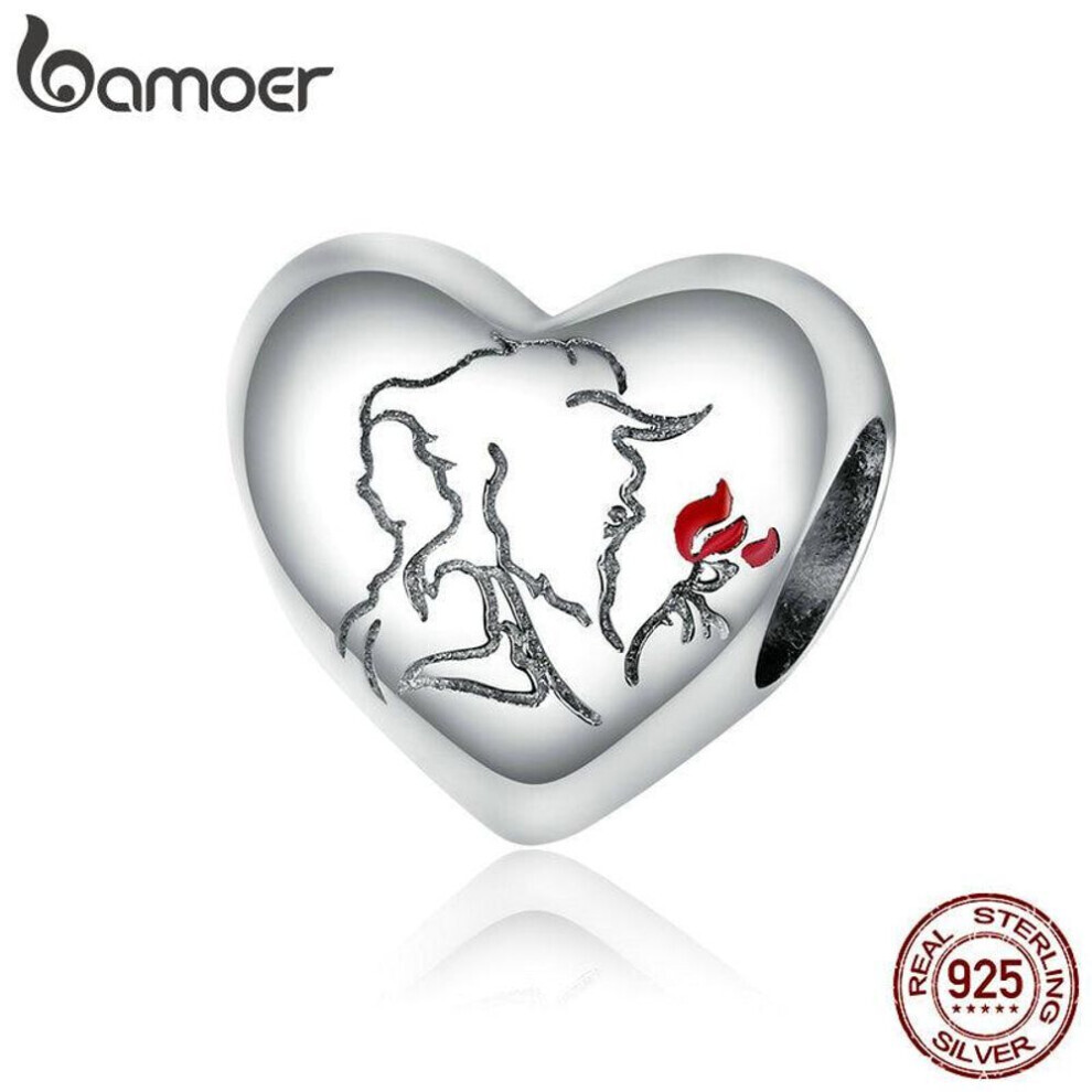 (D) Bamoer Magic Journey Series Real 925 Sterling Silver Beads Teapot Candlestick Clock Charm Pendant Fit Original Silver Bracelet