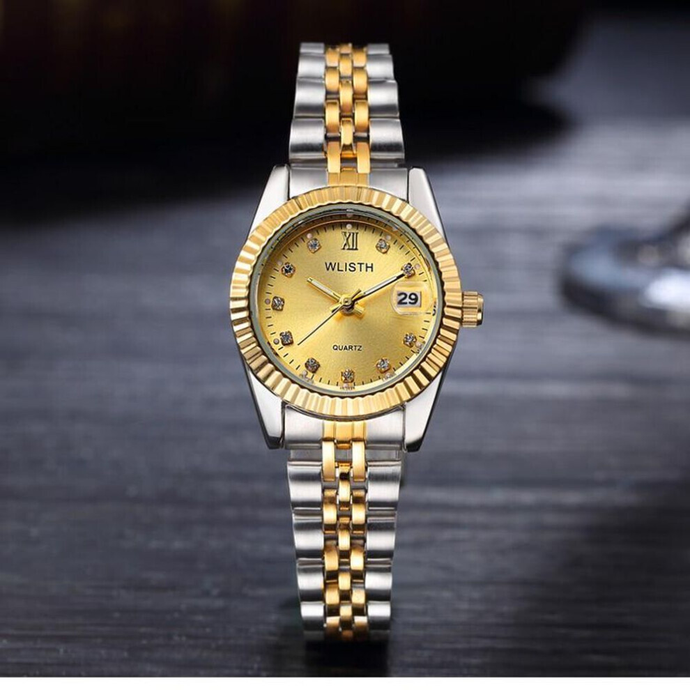 Maxpower (,Gold) 2023 Women Quartz Wrist Watch Top Brand Luxury Famous Watch Ladies Clock Calendar Hours Box Gold