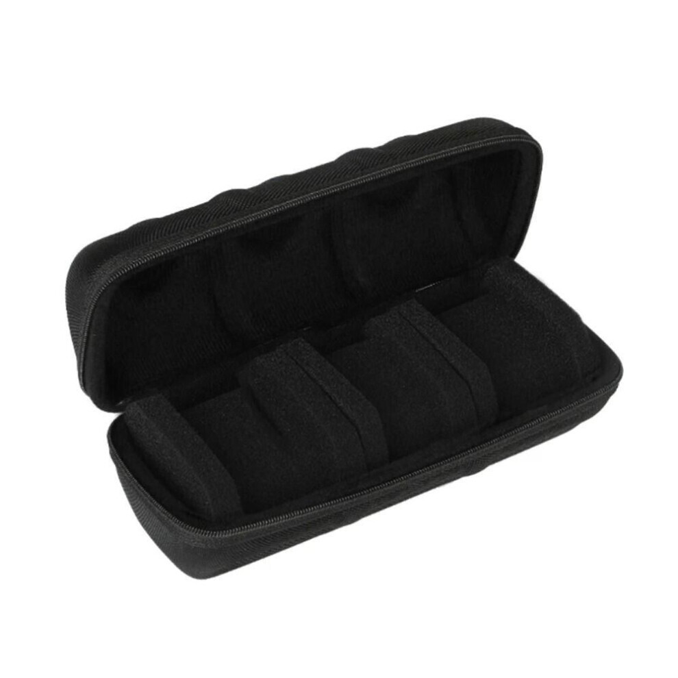 Maxpower (3 Slots) Waterproof Watch Storage Box Portable Travel Carrying Case Unique Wristwatch Box Smartwatch