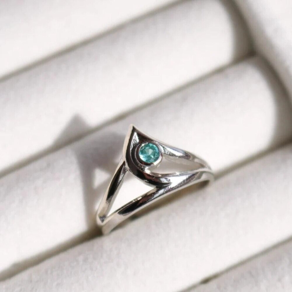 (as the picture, resizable) Game Valorant Sage Gamer Ring Trendy Players Adjustable Ring For Man Woman Silver Plated Blue Rhinestone Jewelry Cosplay Gift
