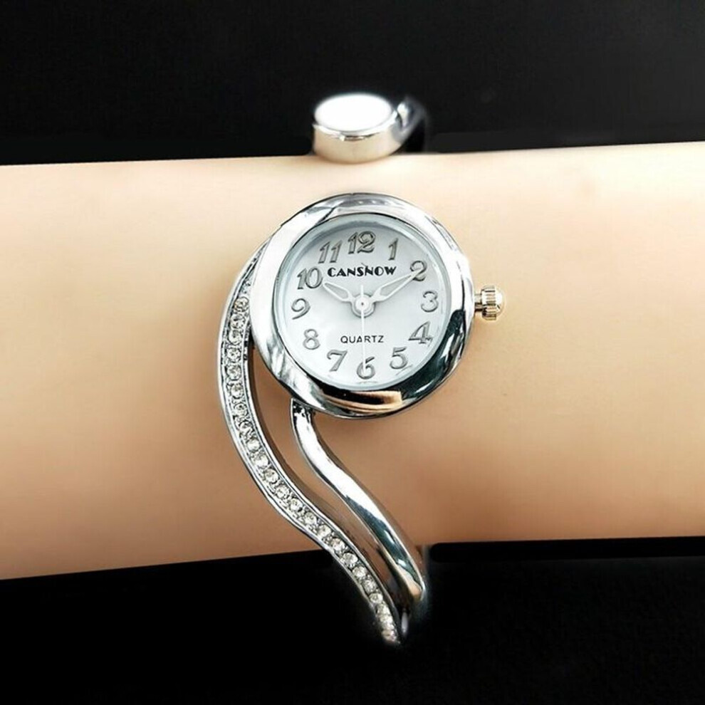 Maxpower (Silver) Rose Gold Dial Women Watches Full Steel Analog Quartz Wristwatch Hot Montre Femme 2020 Silver,Gold