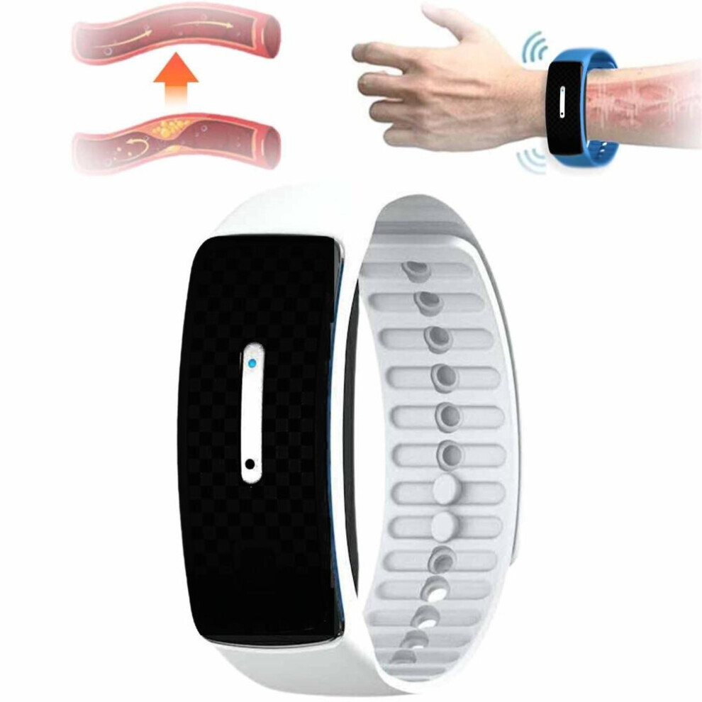 (white, One Size) Wristband, Bracelets, Tremor Wristband, Body Shape Wristband For Men Women