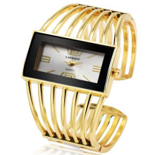 (gold,white) Fashion Bracelet Watch Ladies Stainless Steel Watch