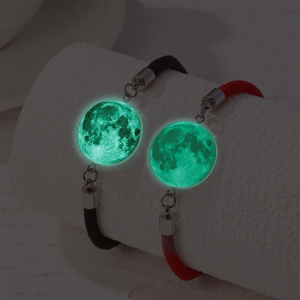 Maxpower (C) 2Pcs Sun And Moon Lovers Woven Bracelet Romantic Charm Bracelet Friendship Couple Bracelet Gift